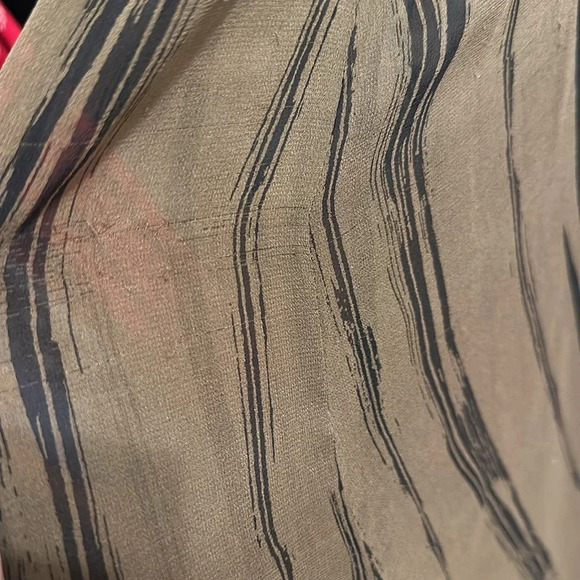 Signature by Robbie Bee Silk Maxi Dress Evening Wear Gown Sheer, Size 16 - Picture 15 of 16